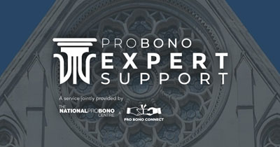 Jamie Goldsmith KC launches new Pro Bono Expert Support scheme through Pro Bono Connect and National Pro Bono Centre