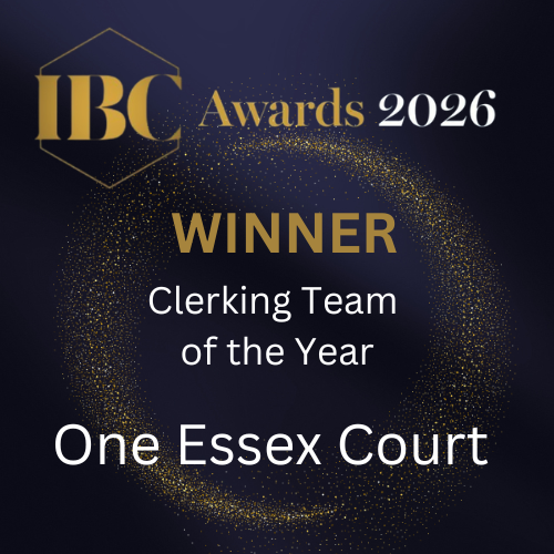 IBC Clerk Award logo